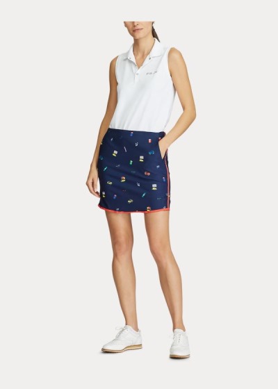 Women's Ralph Lauren Beach-Print Golf Skorts | 312569SHJ